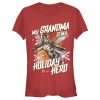 Junior’s Marvel Wasp Grandma Holiday Hero T-Shirt