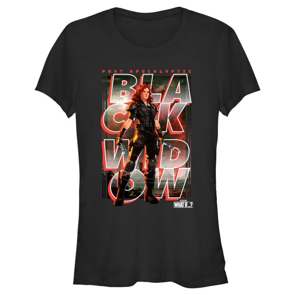 Junior’s Marvel What if… Apocalypse Black Widow T-Shirt