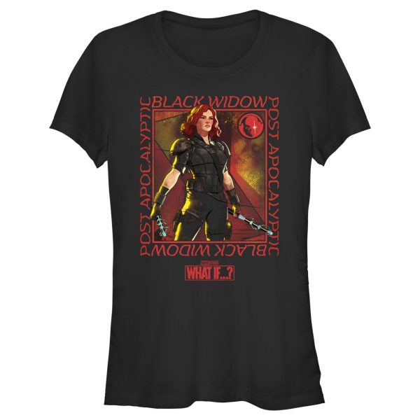 Junior’s Marvel What if… Black Widow T-Shirt