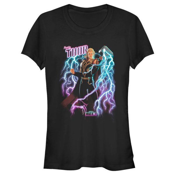 Junior’s Marvel What if… Party Thor T-Shirt