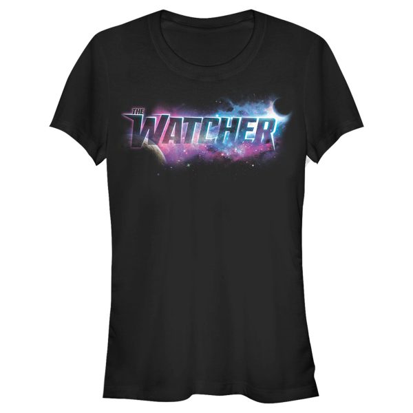 Junior’s Marvel What if… Watcher Logo T-Shirt