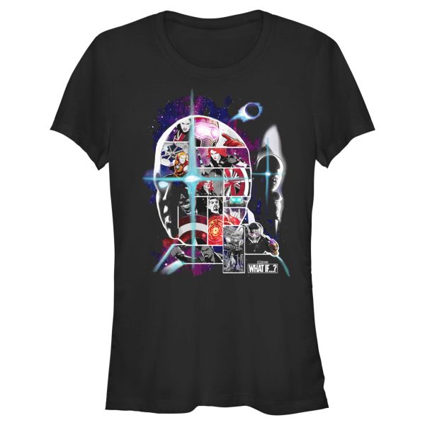 Junior’s Marvel What if… Watcher Panels T-Shirt