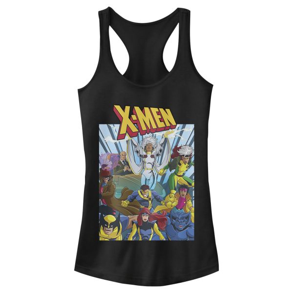 Junior’s Marvel X-Men Classic Shot Racerback Tank Top