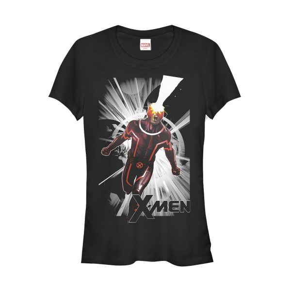 Junior’s Marvel X-Men Cyclops Laser T-Shirt