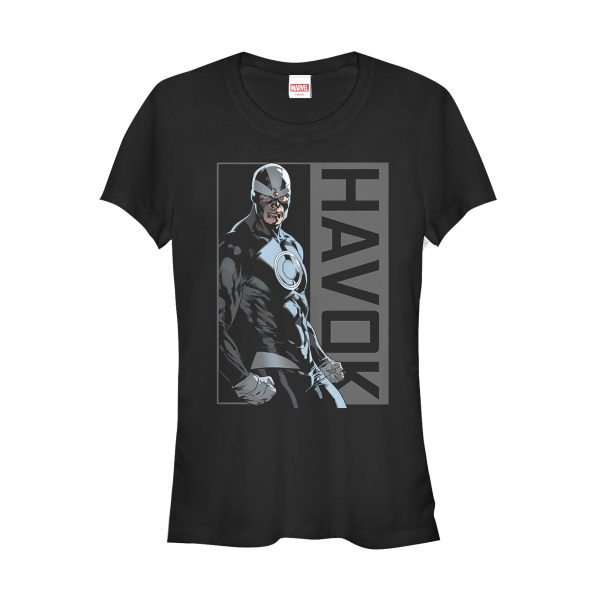 Junior’s Marvel X-Men Havok Portrait T-Shirt