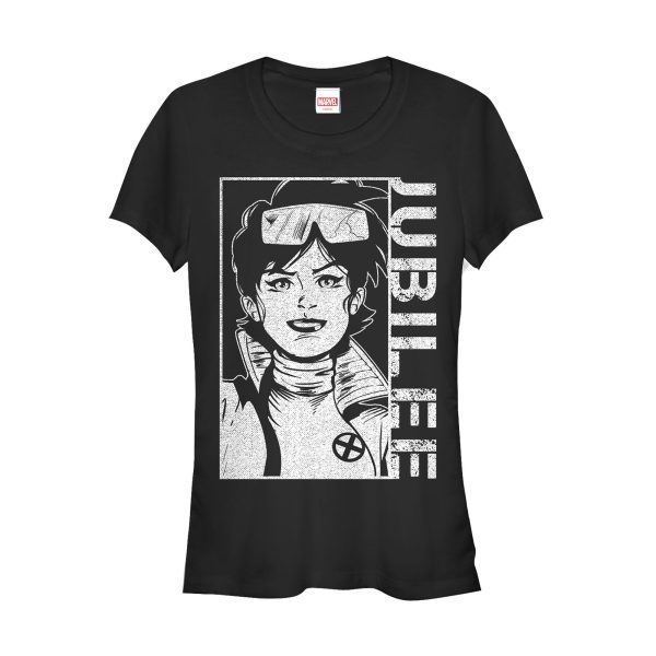 Junior’s Marvel X-Men Jubilee Portrait T-Shirt