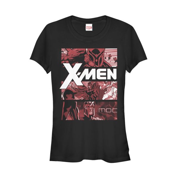 Junior’s Marvel X-Men Magneto Panels T-Shirt