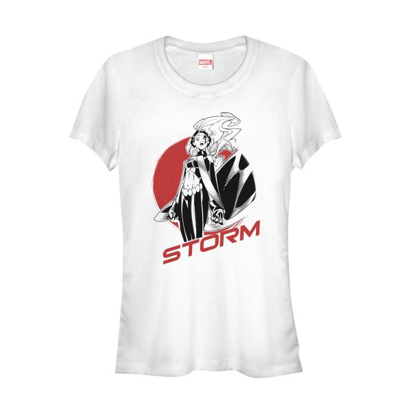 Junior’s Marvel X-Men Storm Badge T-Shirt