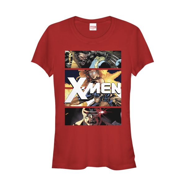 Junior’s Marvel X-Men Team Panels T-Shirt