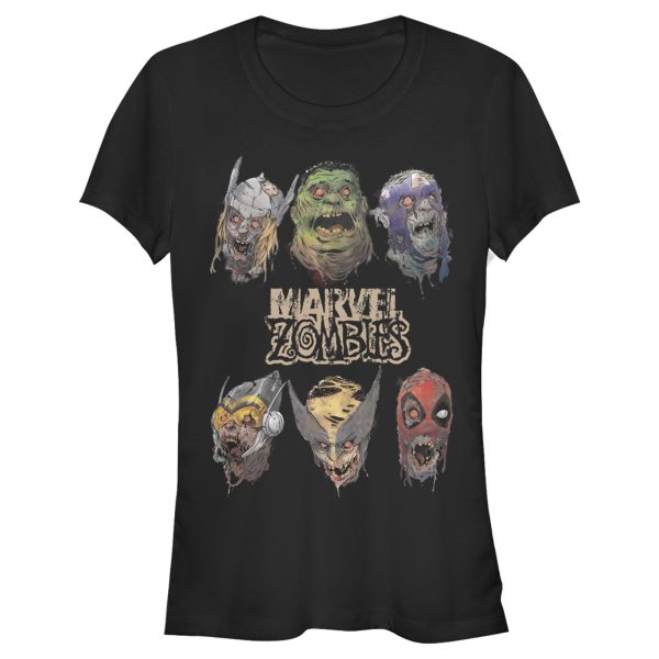 Junior’s Marvel Zombies Happy Heroes T-Shirt