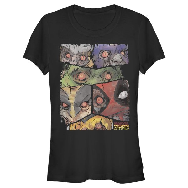 Junior’s Marvel Zombies Hero Faces T-Shirt