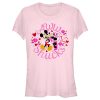 Junior’s Mickey & Friends Aww Shucks Minnie Kiss T-Shirt