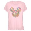 Junior’s Mickey & Friends Flowers and Butterflies Ears T-Shirt