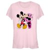 Junior’s Mickey & Friends Minnie Kiss Couple T-Shirt