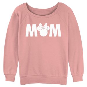 Junior’s Mickey & Friends Mother’s Day Minnie Mouse Mom Sweatshirt