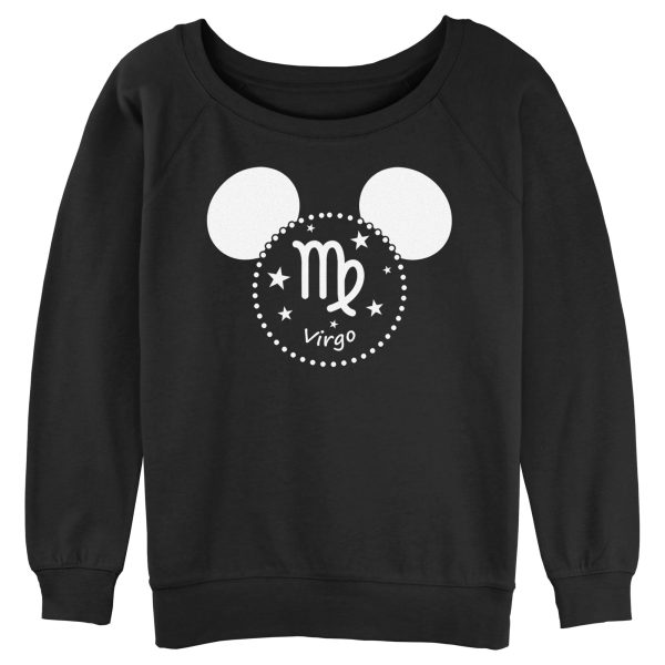 Junior’s Mickey & Friends Virgo Silhouette Sweatshirt