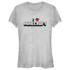 Junior’s Minecraft I Heart Minecraft T-Shirt