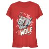 Junior’s Minecraft Wolf T-Shirt