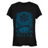 Junior’s Moana Island Pattern T-Shirt