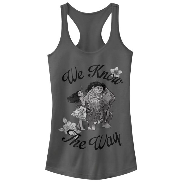 Junior’s Moana Know the Way Racerback Tank Top