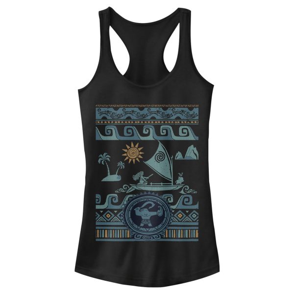 Junior’s Moana Ocean Journey Racerback Tank Top