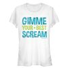 Junior’s Monsters Inc Gimme Your Best Scream T-Shirt
