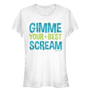 Junior’s Monsters Inc Gimme Your Best Scream T-Shirt