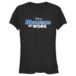 Junior’s Monsters at Work Classic Logo Tee T-Shirt