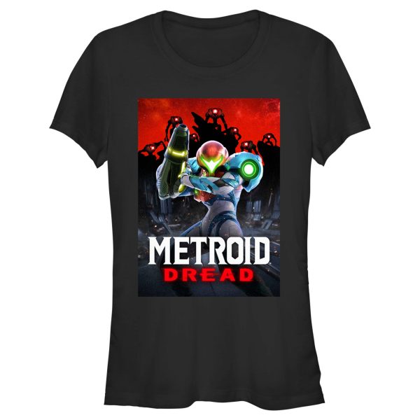 Junior’s Nintendo Metroid Dread Poster T-Shirt