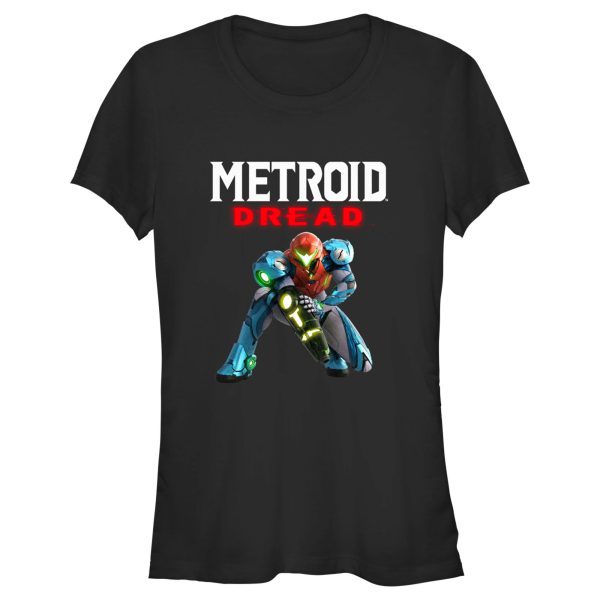 Junior’s Nintendo Metroid Dread Samus Stance T-Shirt