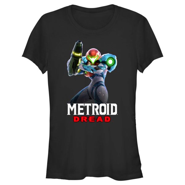 Junior’s Nintendo Metroid Dread Weapons Loaded T-Shirt