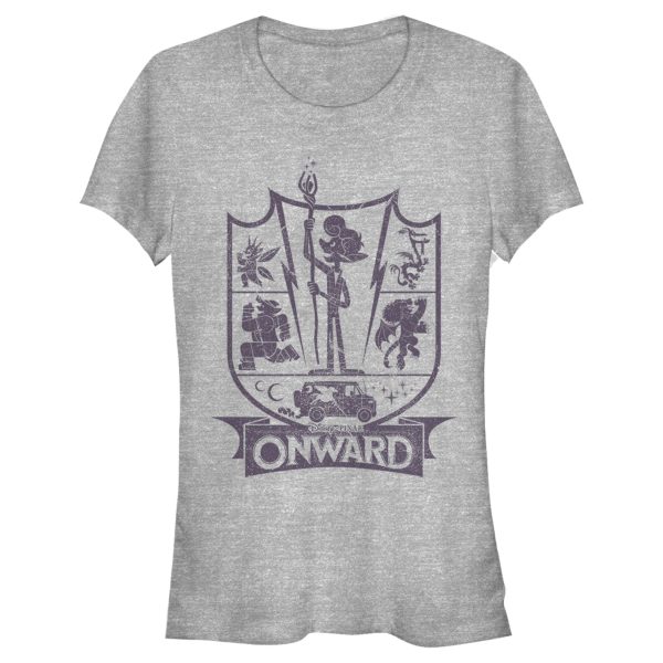 Junior’s Onward Character Icon Emblem T-Shirt