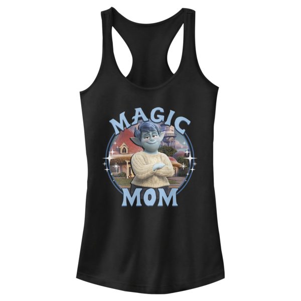 Junior’s Onward Magic Mom Racerback Tank Top