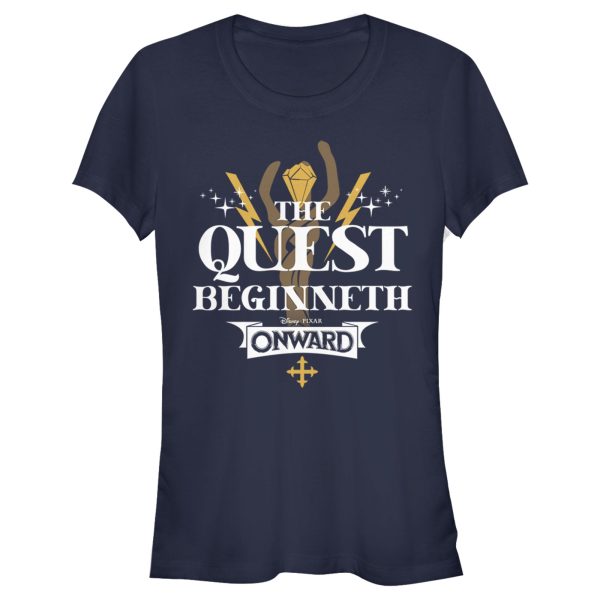 Junior’s Onward Quest Beginneth Sparkle T-Shirt