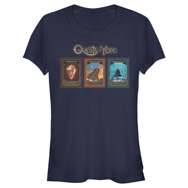 Junior’s Onward Quests of Yore Playing Cards T-Shirt