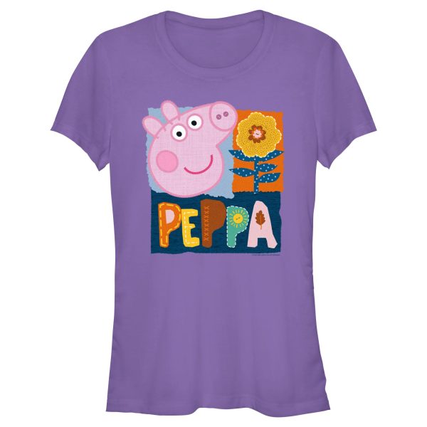 Junior’s Peppa Pig Spring Portrait T-Shirt