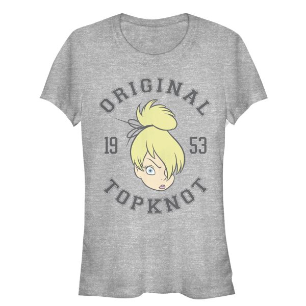 Junior’s Peter Pan Tinker Bell Topknot T-Shirt