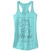 Junior’s Peter Pan Tinker Bell in a Big World Racerback Tank Top