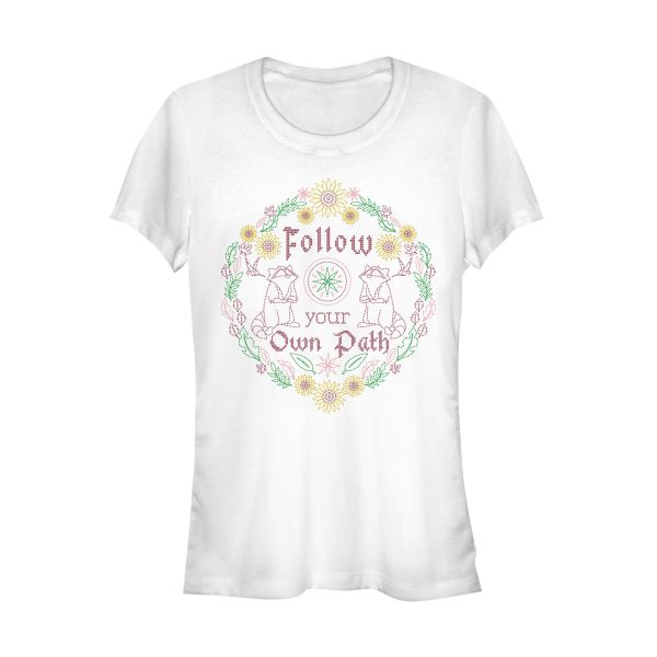 Junior’s Pocahontas Follow Path Stitch T-Shirt