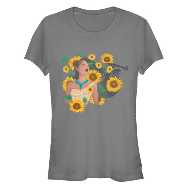 Junior’s Pocahontas Sunflowers T-Shirt