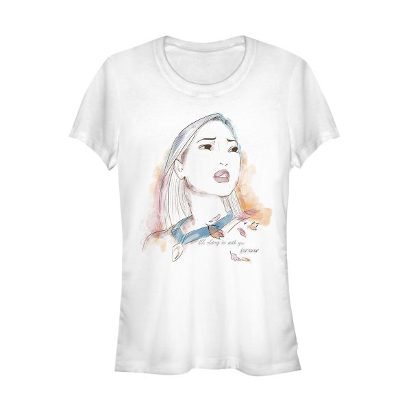 Junior’s Pocahontas With You Forever T-Shirt