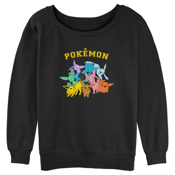 Junior’s Pokemon Eeveelutions Sweatshirt