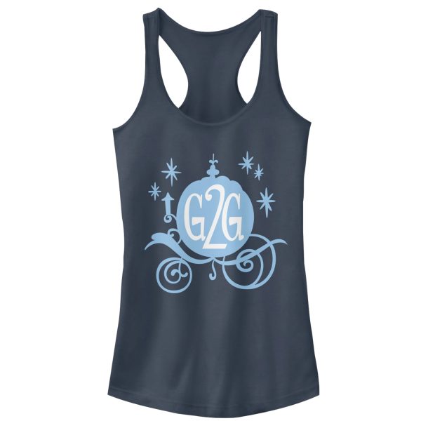 Junior’s Ralph Breaks the Internet Comfy Cinderella Racerback Tank Top