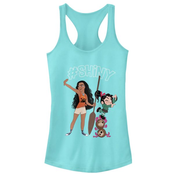 Junior’s Ralph Breaks the Internet #Shiny Racerback Tank Top