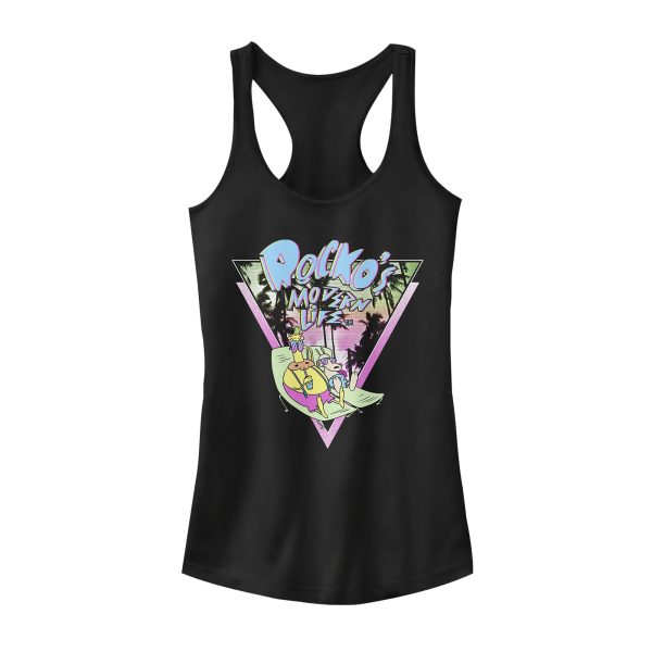 Junior’s Rocko’s Modern Life Chez Vida Racerback Tank Top