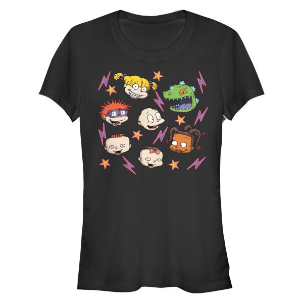 Junior’s Rugrats Character Lightning Montage T-Shirt