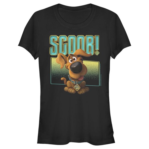 Junior’s Scooby Doo Puppy Frame T-Shirt