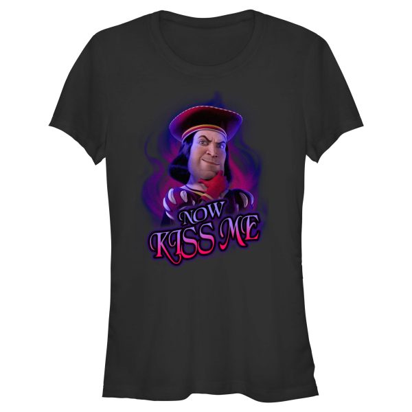 Junior’s Shrek Lord Farquaad Now Kiss Me T-Shirt