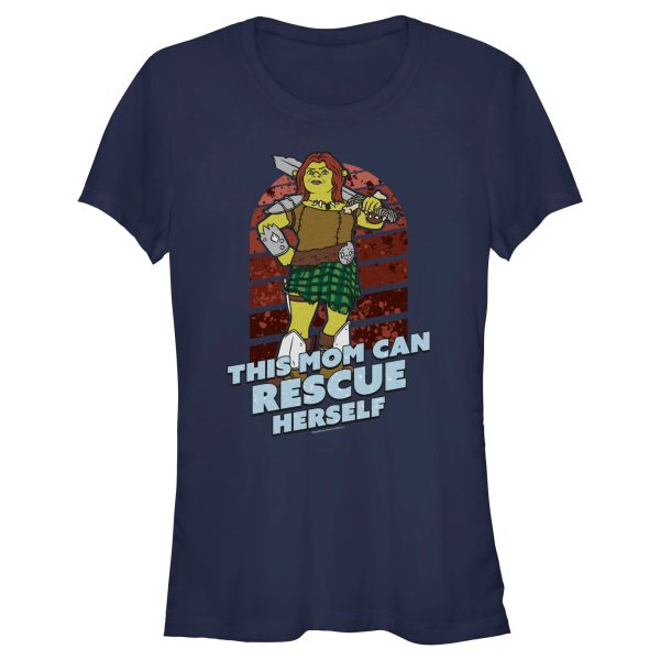 Junior’s Shrek This Mom Can Rescue Herself T-Shirt