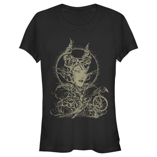 Junior’s Sleeping Beauty Maleficent Twisted Queen T-Shirt